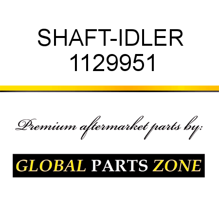 SHAFT-IDLER 1129951