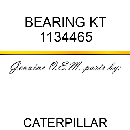 BEARING KT 1134465
