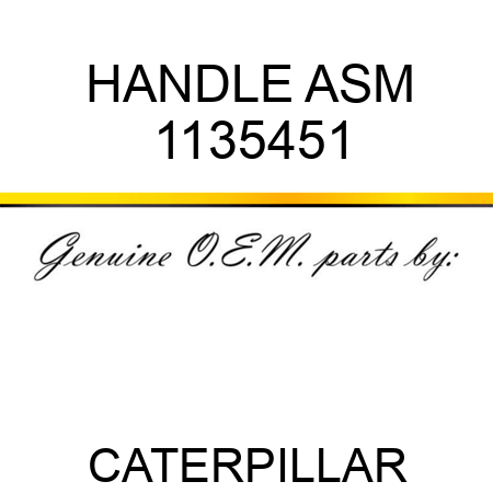 HANDLE ASM 1135451
