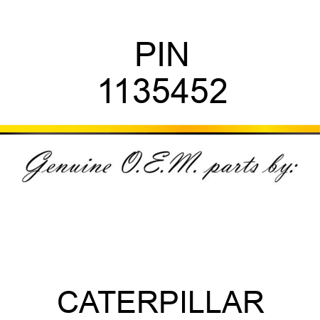 PIN 1135452