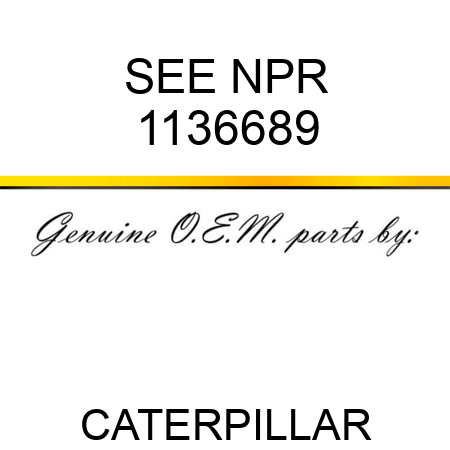 SEE NPR 1136689