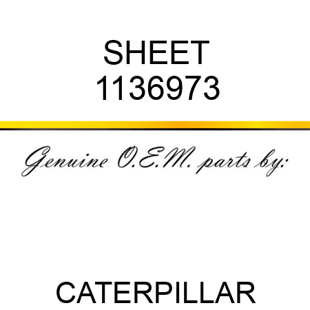 SHEET 1136973