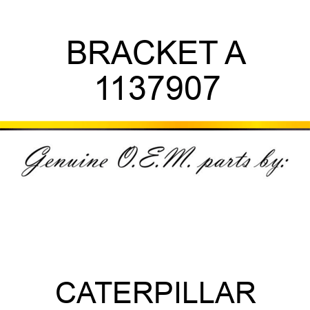 BRACKET A 1137907