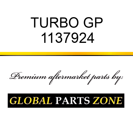 TURBO GP 1137924