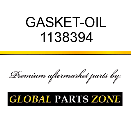 GASKET-OIL 1138394