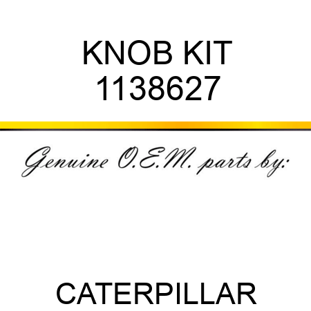 KNOB KIT 1138627