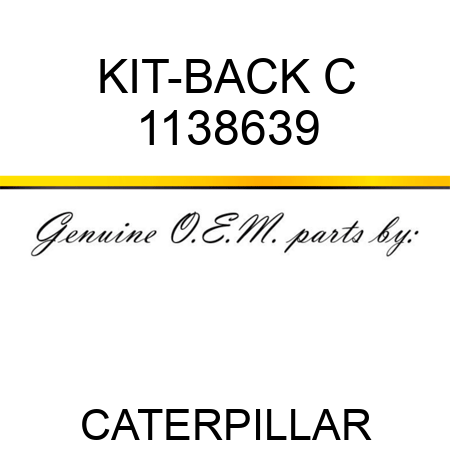 KIT-BACK C 1138639