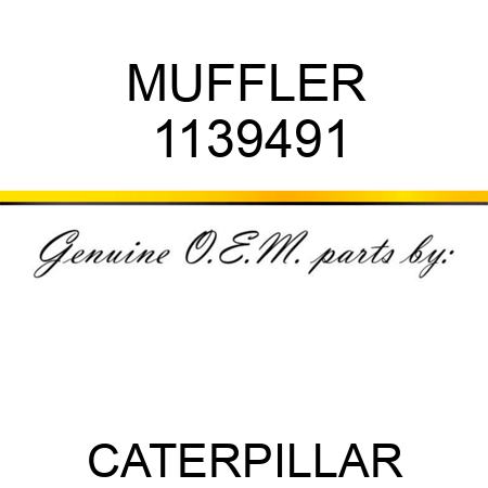 MUFFLER 1139491