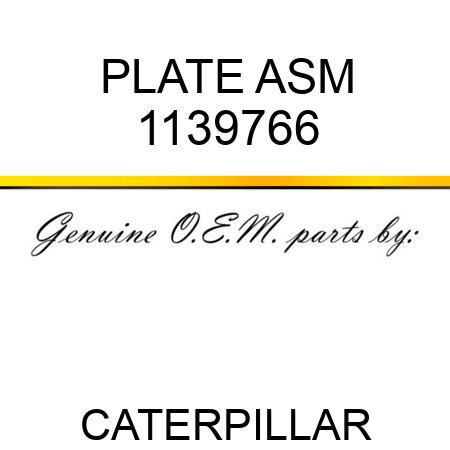 PLATE ASM 1139766