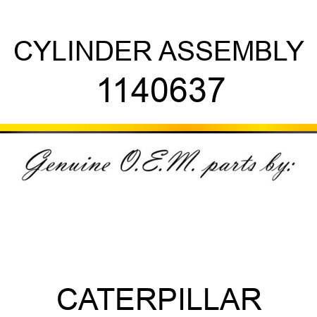 CYLINDER ASSEMBLY 1140637