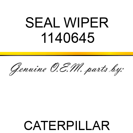 SEAL WIPER 1140645