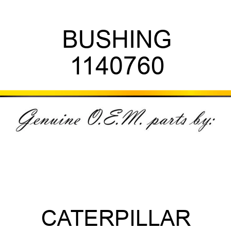 BUSHING 1140760