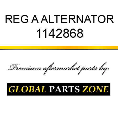 REG A ALTERNATOR 1142868
