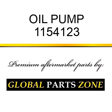 OIL PUMP 1154123