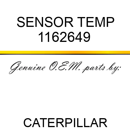 SENSOR TEMP 1162649 