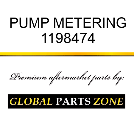 PUMP, METERING 1198474