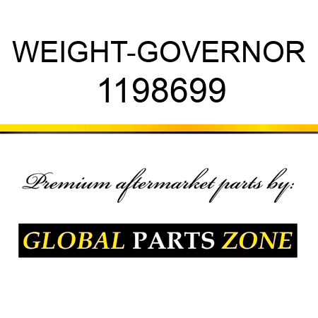 WEIGHT-GOVERNOR 1198699