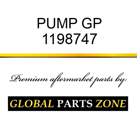 PUMP GP 1198747