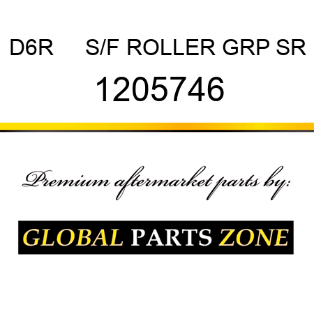 D6R     S/F ROLLER GRP SR 1205746