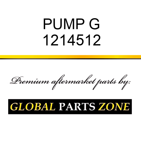 PUMP G 1214512