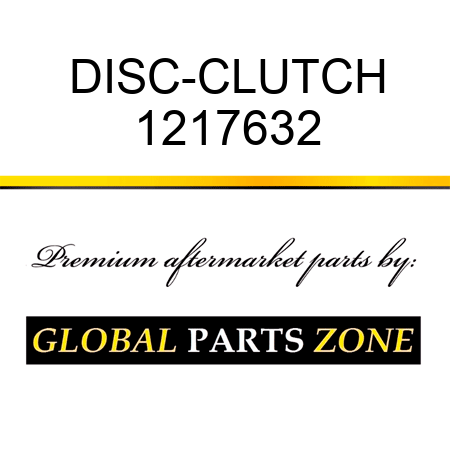 DISC-CLUTCH 1217632