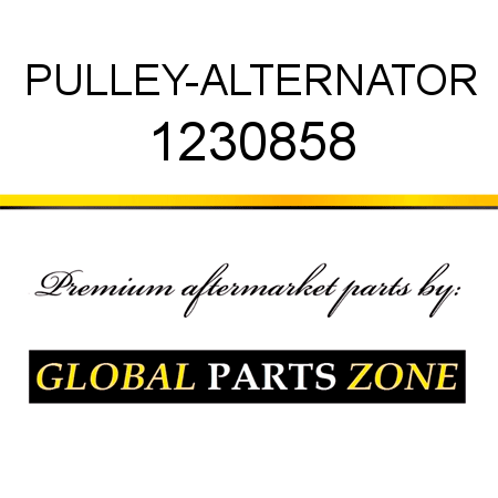 PULLEY-ALTERNATOR 1230858