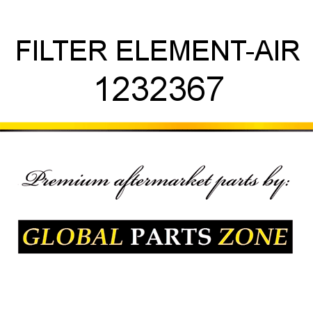FILTER ELEMENT-AIR 1232367
