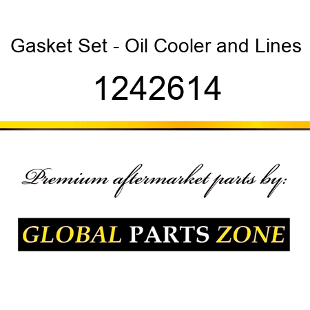 Gasket Set - Oil Cooler&Lines 1242614