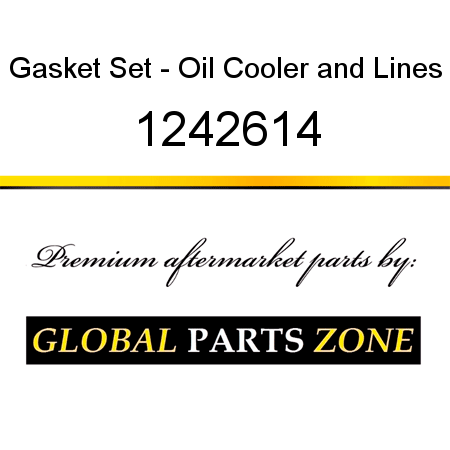 Gasket Set - Oil Cooler&Lines 1242614