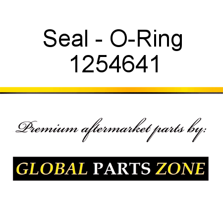 Seal - O-Ring 1254641