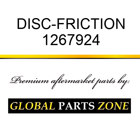 DISC-FRICTION 1267924