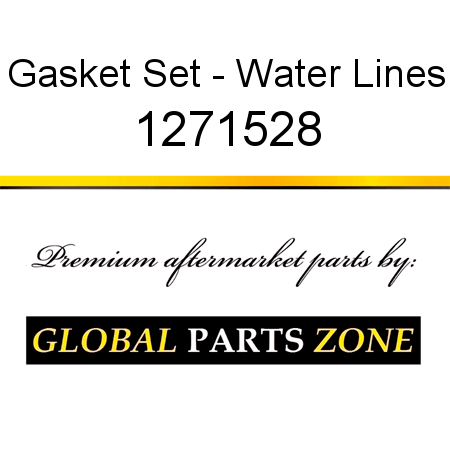 Gasket Set - Water Lines 1271528