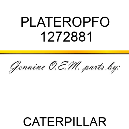 PLATEROPFO 1272881
