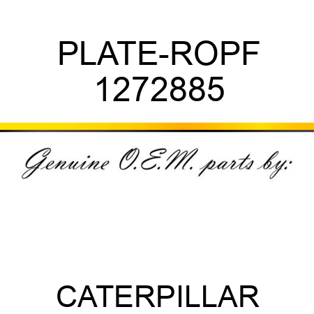 PLATE-ROPF 1272885