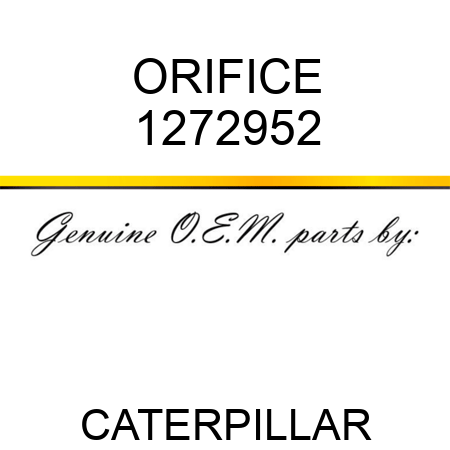 ORIFICE 1272952