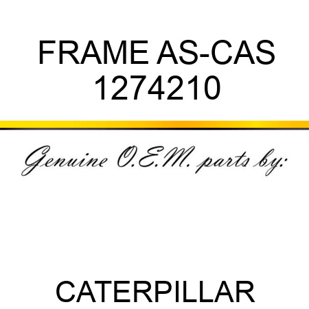 FRAME AS-CAS 1274210
