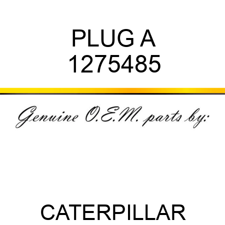 PLUG A 1275485