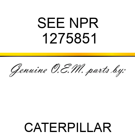 SEE NPR 1275851