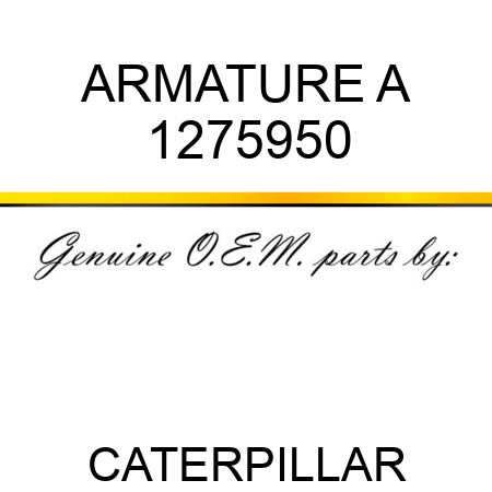 ARMATURE A 1275950