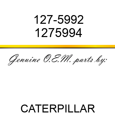 127-5992 1275994