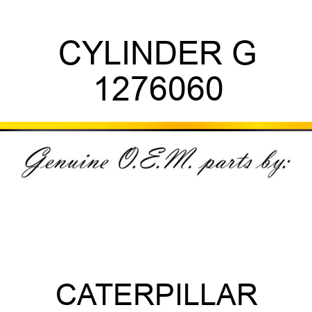 CYLINDER G 1276060