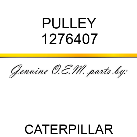 PULLEY 1276407