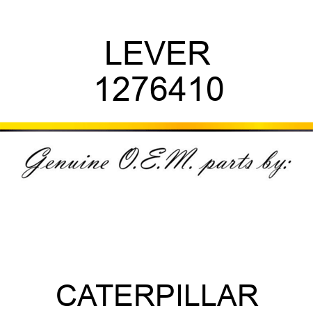 LEVER 1276410