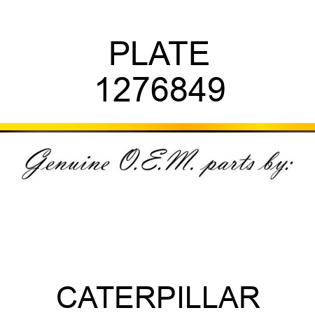 PLATE 1276849