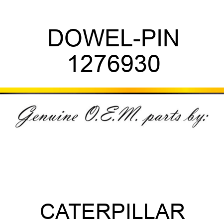 DOWEL-PIN 1276930