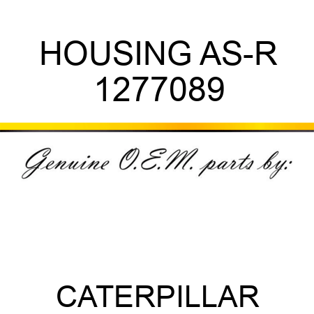 HOUSING AS-R 1277089