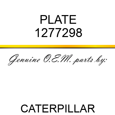 PLATE 1277298