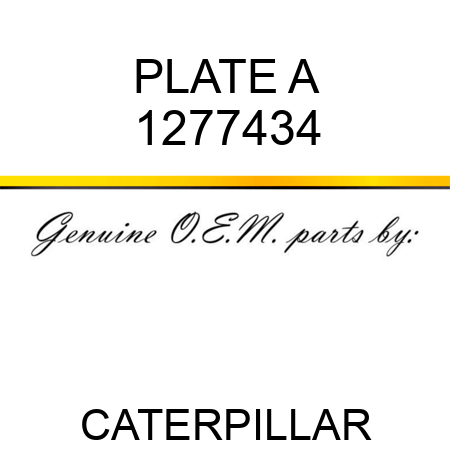 PLATE A 1277434
