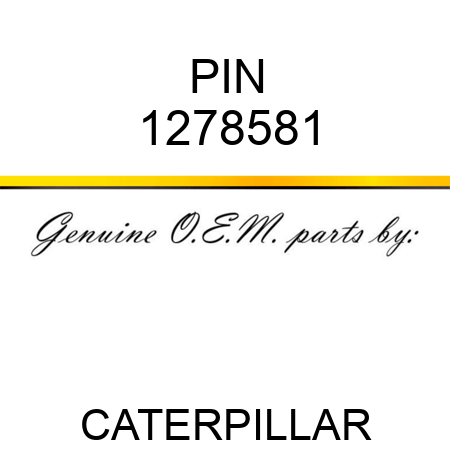 PIN 1278581