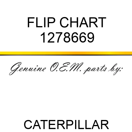 FLIP CHART 1278669